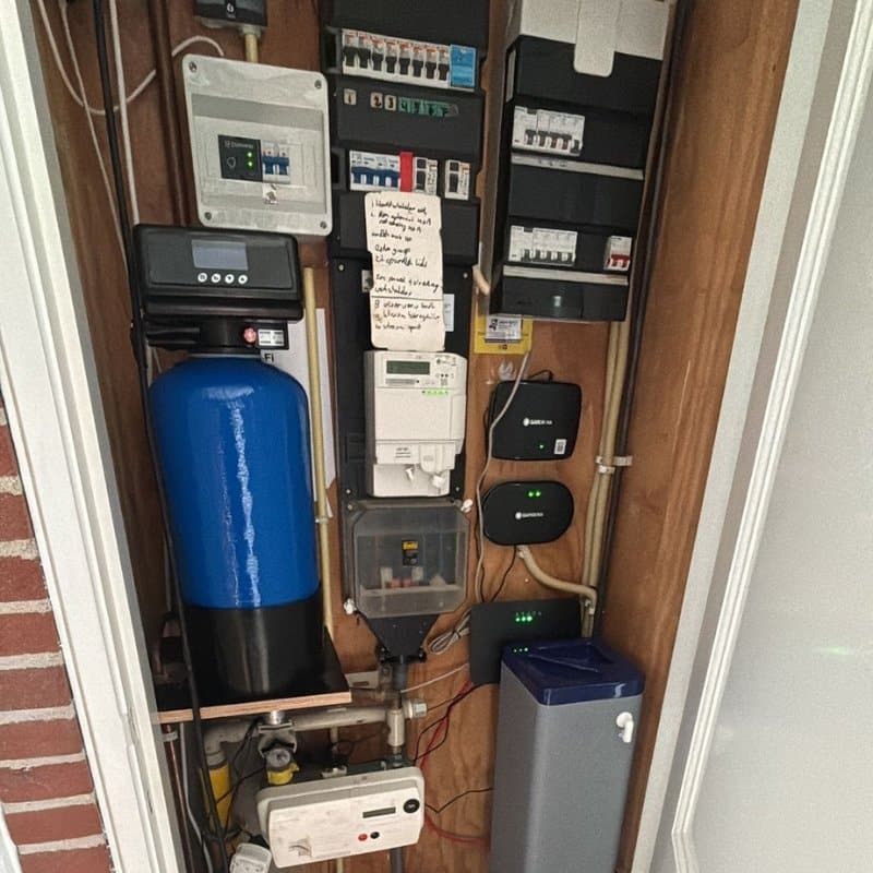 Waterontharder installatie